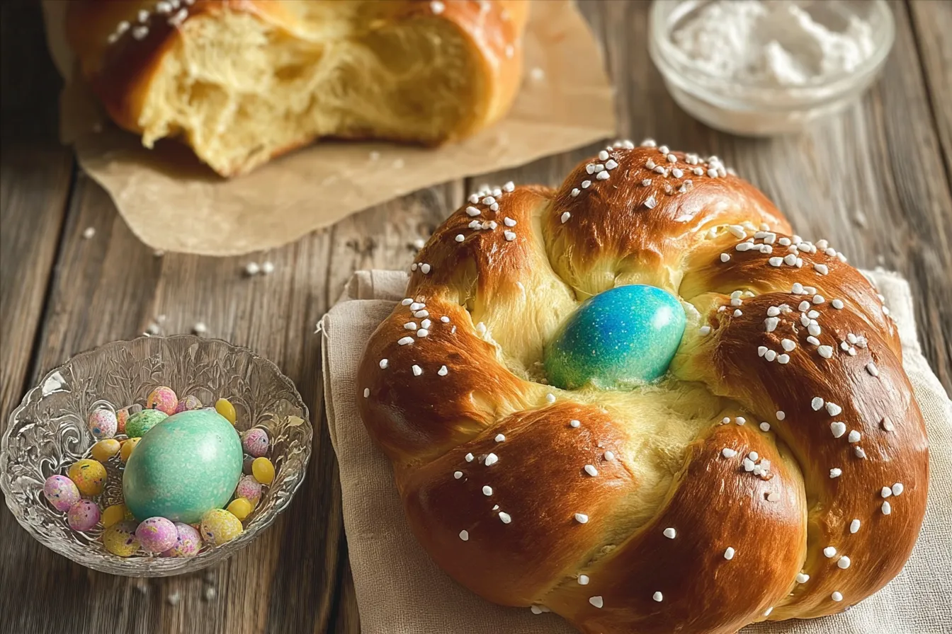 Traditional Italian Easter Bread