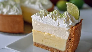 Triple Decker Key Lime Pie - Layers of Zesty Goodness