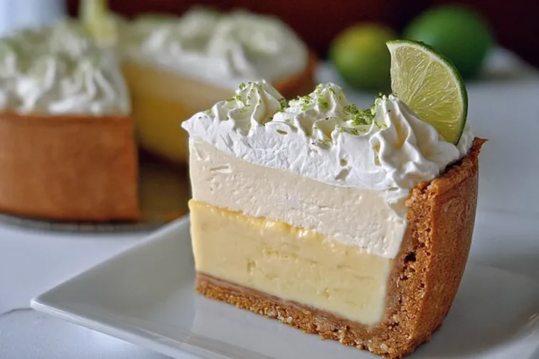 Triple Decker Key Lime Pie - Layers of Zesty Goodness