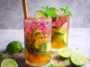 Delicious Tropisk Mojito Mocktail in a Glass