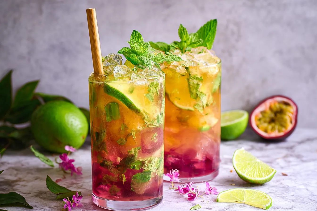 Tropisk Mojito Mocktail