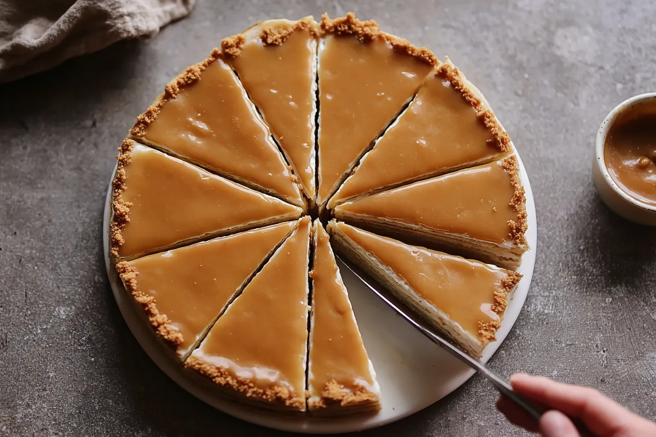 Vanilla & Speculoos Crêpe Cake: Layers of Delightful Flavors 3 Vanilla & Speculoos Crêpe Cake - Layers of Creamy Delight