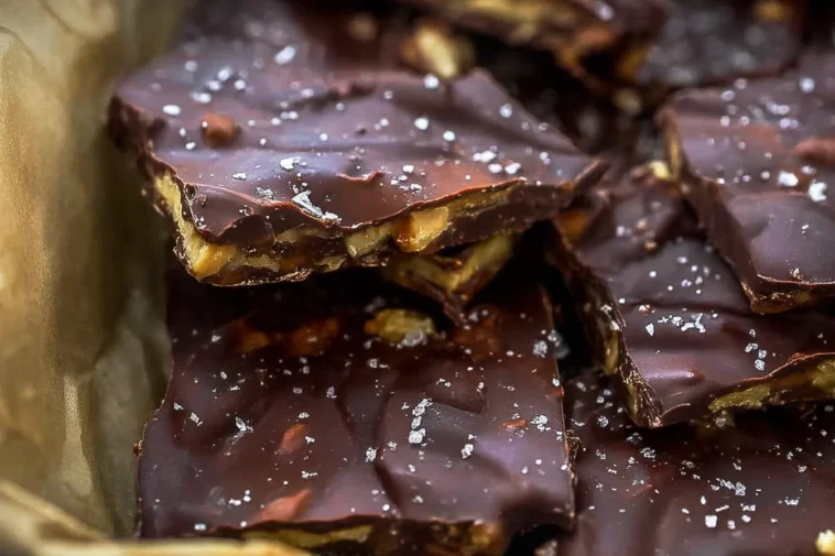 Viral Chocolate Date Bark – 4 Ingredients Delicious Treat