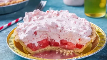 Watermelon Pie Ready to Serve: A Summer Delight