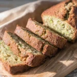 Deliciously Moist Zucchini Bread Slice