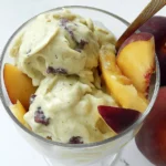 3-Ingredient Nectarine Nice Cream (Vegan/GF) That Delights 15 3-Ingredient Nectarine Nice Cream (Vegan/GF) in a Bowl