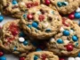 4th of July Monster Cookies on Display