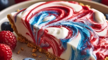 4th of July Swirl Pie – A Festive No-Bake Dessert