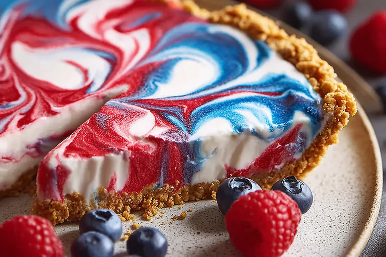 4th of July Swirl Pie – A Fun, No-Bake Patriotic Dessert 4 4th of July Swirl Pie – A Festive No-Bake Patriotic Dessert