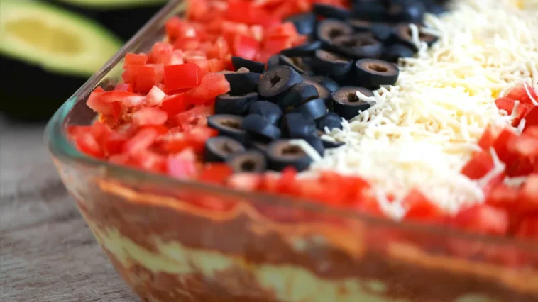 American Flag Layered Taco Dip – Celebrate in Style!