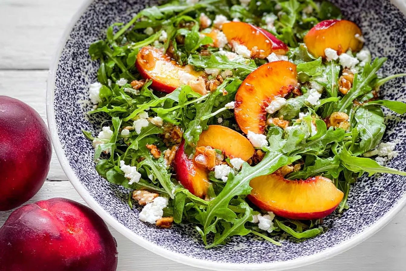 Arugula Nectarine Salad: A Refreshing Summer Delight 4 Arugula Nectarine Salad