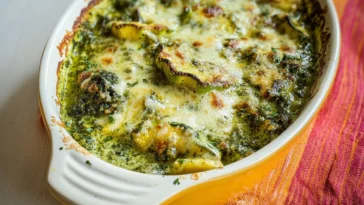 Delicious Baby Pattypan Squash Gratin Freshly Baked