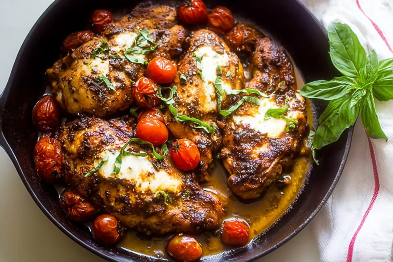 Baked Balsamic Chicken Recipe: A Flavorful Delight 3 Baked Balsamic Chicken Deliciously Prepared