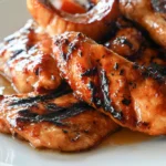 Barbecue Peach Chicken Recipe: A Sweet and Savory Delight 5 Grilled Barbecue Peach Chicken Ready to Serve