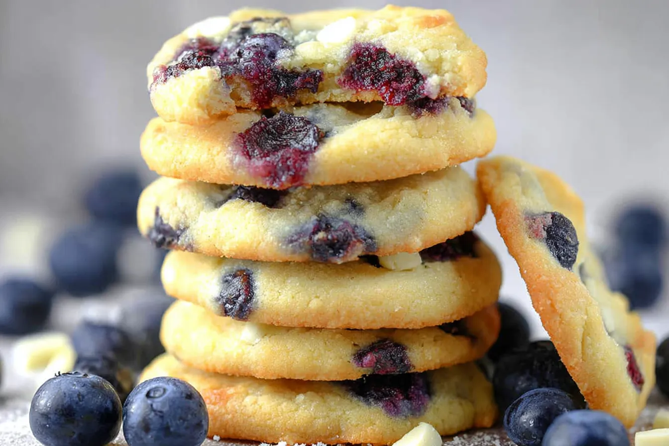 Best Ever Blueberry Cookies 
