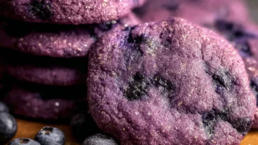 Delicious Homemade Blueberry Cookies