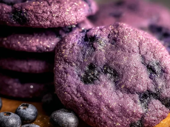 Delicious Homemade Blueberry Cookies