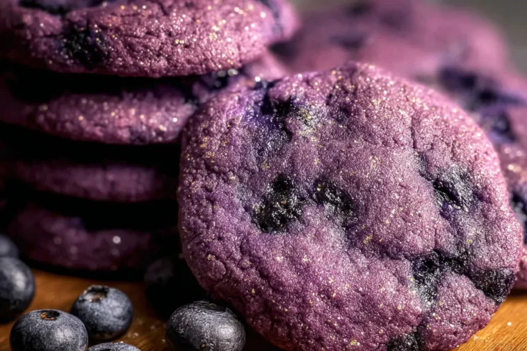 Delicious Homemade Blueberry Cookies