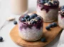 Delicious Blueberry Overnight Oats in a Jar