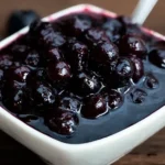 Blueberry Sauce Ready to Serve