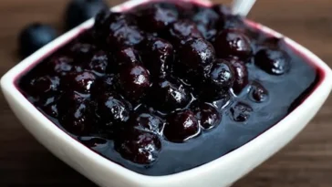 Blueberry Sauce Ready to Serve