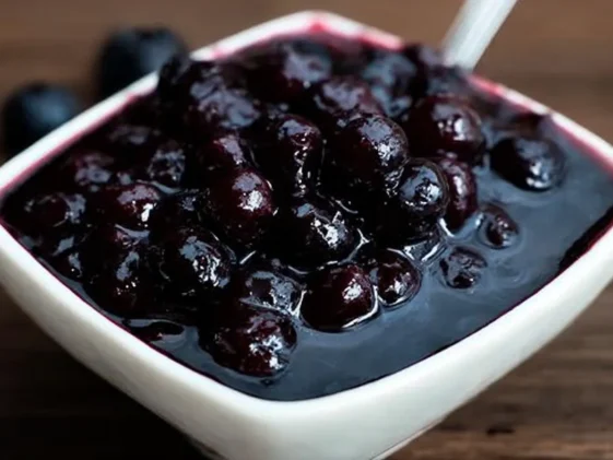 Blueberry Sauce Ready to Serve