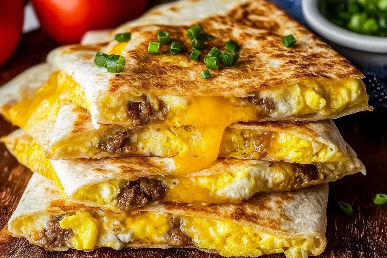 Scrumptious Breakfast Quesadilla