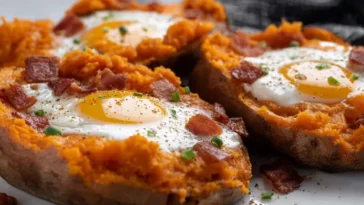 Vibrant Breakfast Sweet Potato Bowls