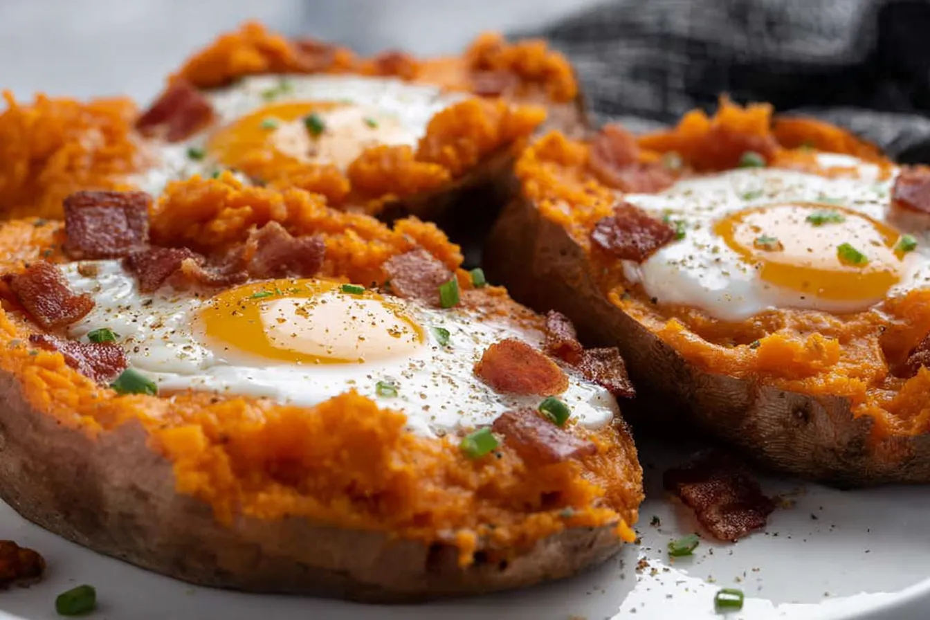 Vibrant Breakfast Sweet Potato Bowls