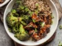 Bulgogi Bowls with Quinoa and Roasted Broccoli - Tasty Dish