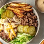 Burger Bowls: A Delicious Twist to Classic Favorites 15 Colorful and Tasty Burger Bowls Ready to Serve