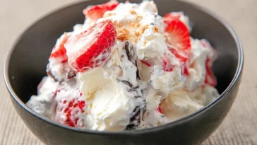 Cheesecake Salad - Creamy and Delicious Dessert