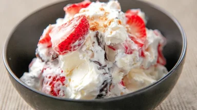 Cheesecake Salad - Creamy and Delicious Dessert