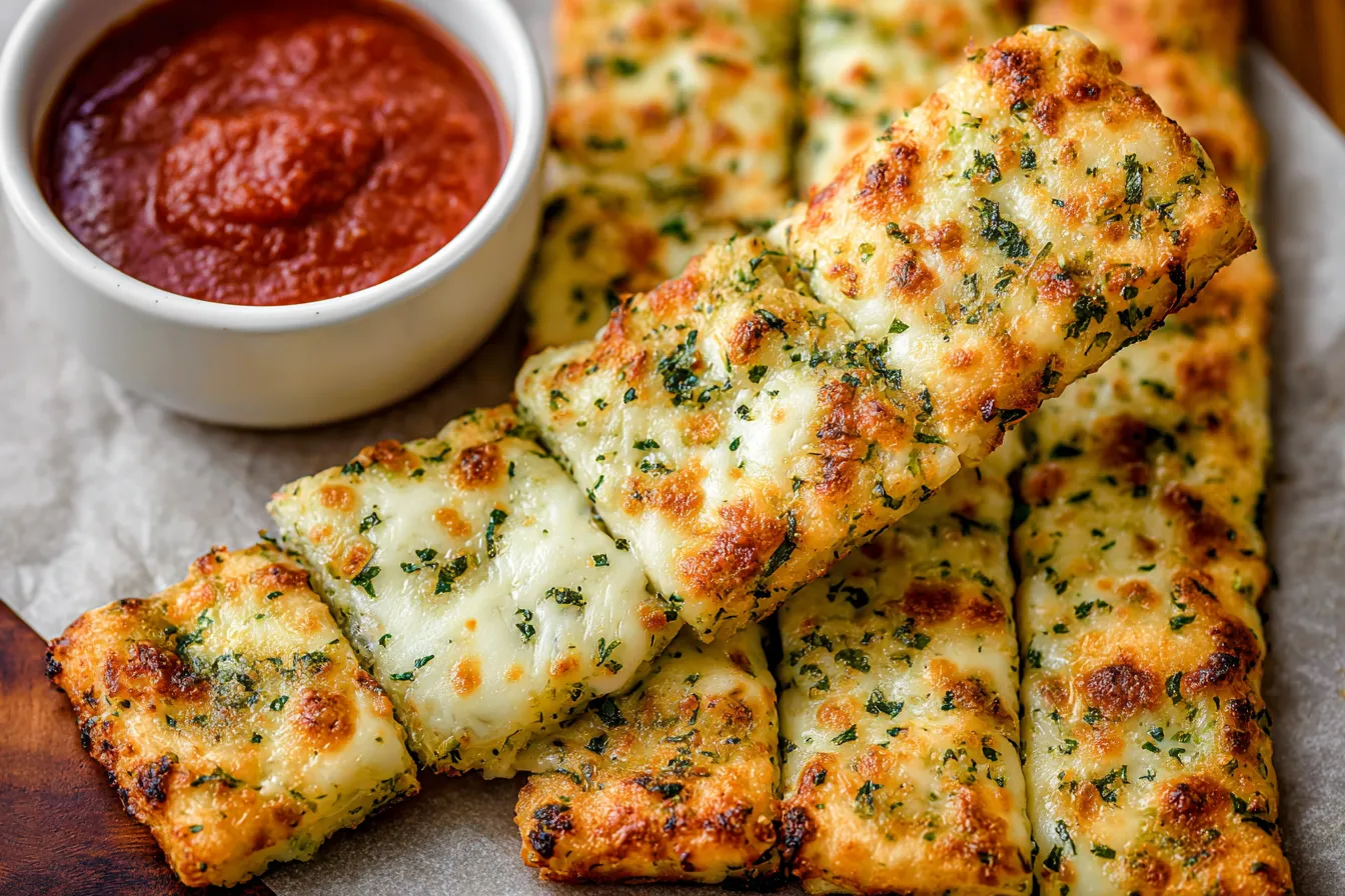 Cheesy Zucchini Breadsticks: Irresistibly Delicious Appetizer 4 Cheesy Zucchini Breadsticks