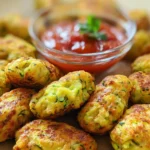 Cheesy Zucchini Tots: Irresistibly Delicious Snack Idea 5 Cheesy Zucchini Tots Freshly Baked