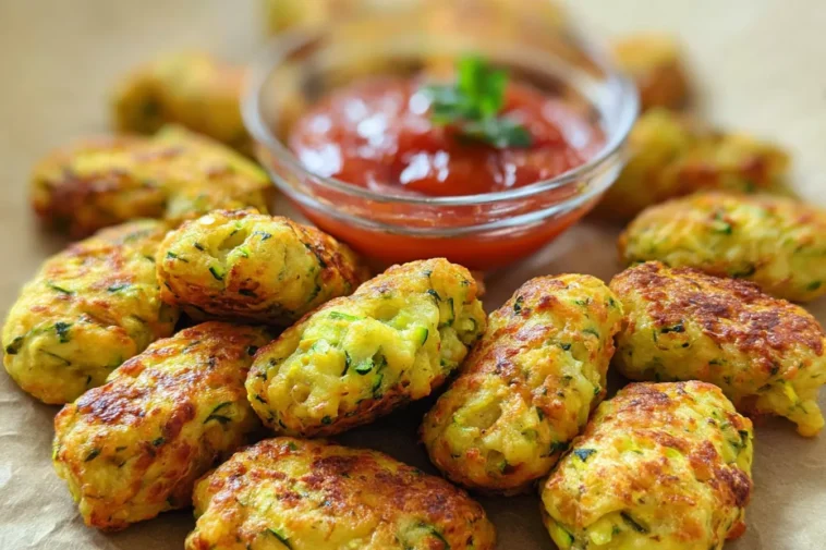 Cheesy Zucchini Tots: Irresistibly Delicious Snack Idea 3 Cheesy Zucchini Tots Freshly Baked