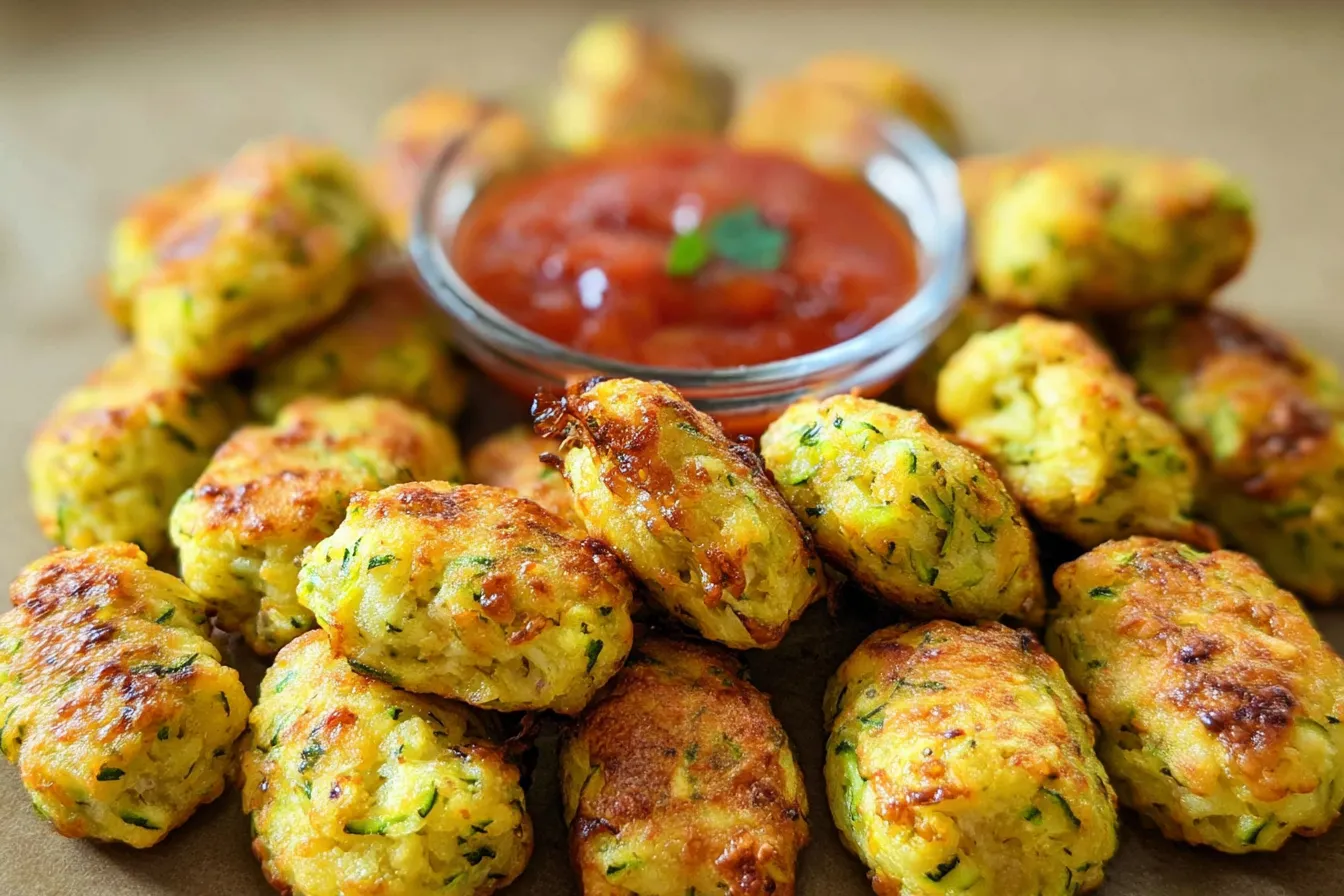 Cheesy Zucchini Tots: Irresistibly Delicious Snack Idea 4 Cheesy Zucchini Tots