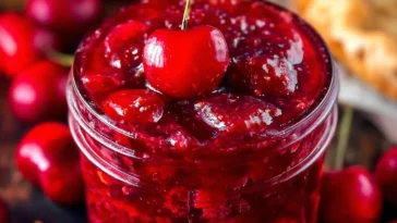 Delicious Homemade Cherry Pie Filling