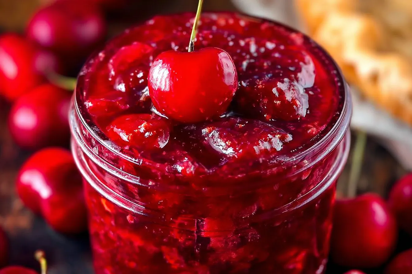 Delicious Homemade Cherry Pie Filling
