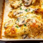 Chicken Gloria Dish Ready to Serve