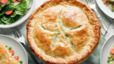 Delicious Chicken Potpie Fresh Out of the Oven