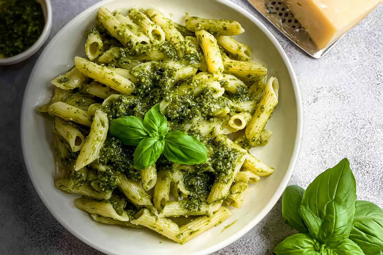 Creamy Pesto Pasta (30-Minute Meal!) You'll Love This Recipe 4 Creamy Pesto Pasta (30-Minute Meal!)