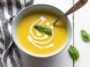 Creamy Summer Squash Soup in a Bowl