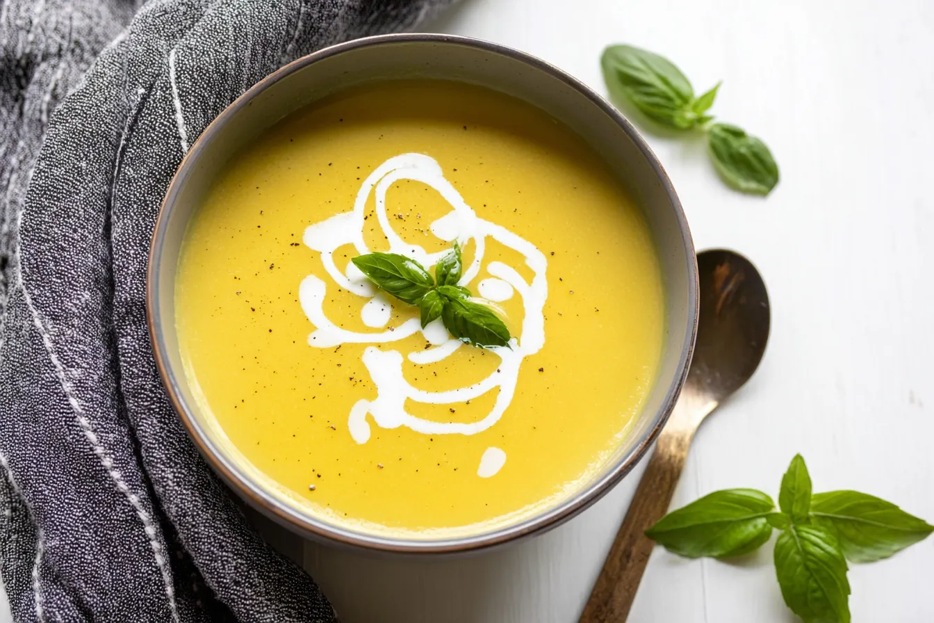Creamy Summer Squash Soup - Fresh and Delicious