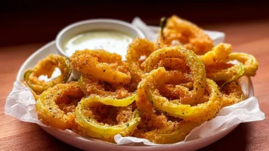 Crispy Fried Banana Peppers Ready to Devour