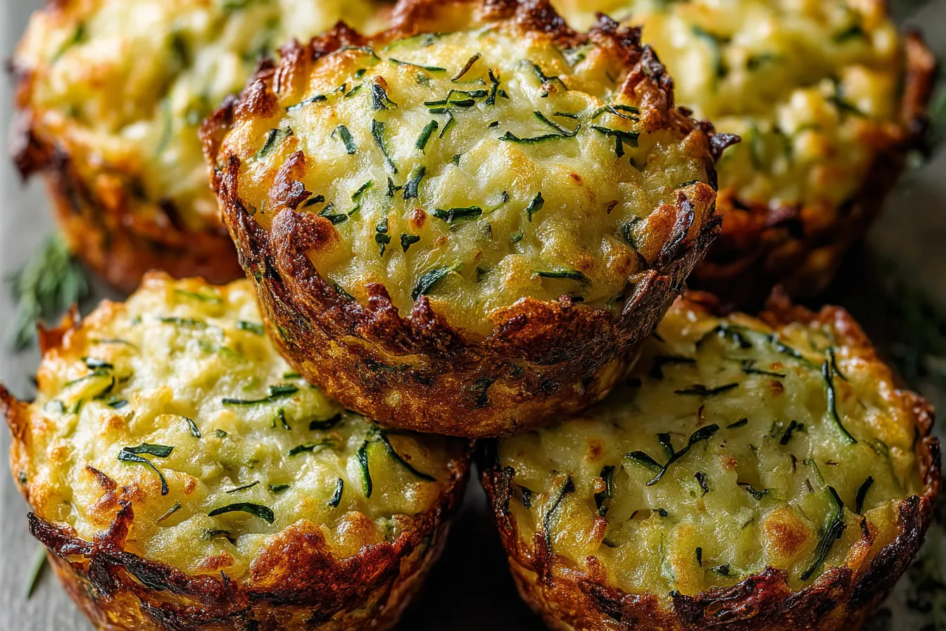 Crispy Parmesan Zucchini Potato Muffins: A Delicious Treat 4 Crispy Parmesan Zucchini Potato Muffins