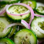 Cucumber and Onions in Vinegar: A Refreshing Delight 5 Refreshing Cucumber and Onions in Vinegar