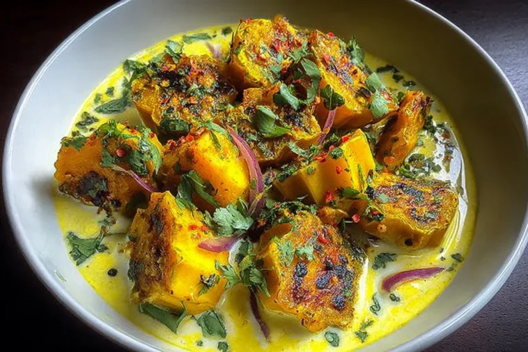 Curry-Spiced Patty Pan Squash with Coconut Milk: Deliciously Creamy 3 Curry-Spiced Patty Pan Squash - Creamy Coconut Delight