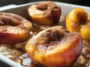 Delicious Cinnamon Sugar Baked Peaches Ready to Serve