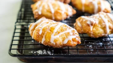 Delicious Fresh Peach Fritters Ready to Enjoy